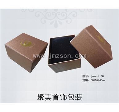 中国黄金耳钉纸盒jmz-h188